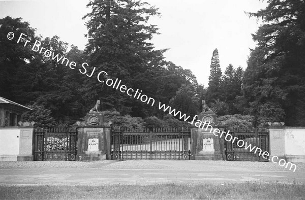 FOTA HOUSE  'THE DOG GATES'  ENTRANCE ? THE WOLF GATES